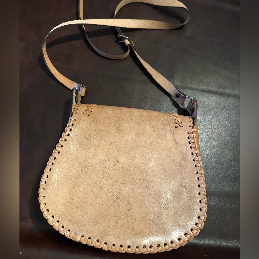 Vintage leather purse - Picture 2 of 9